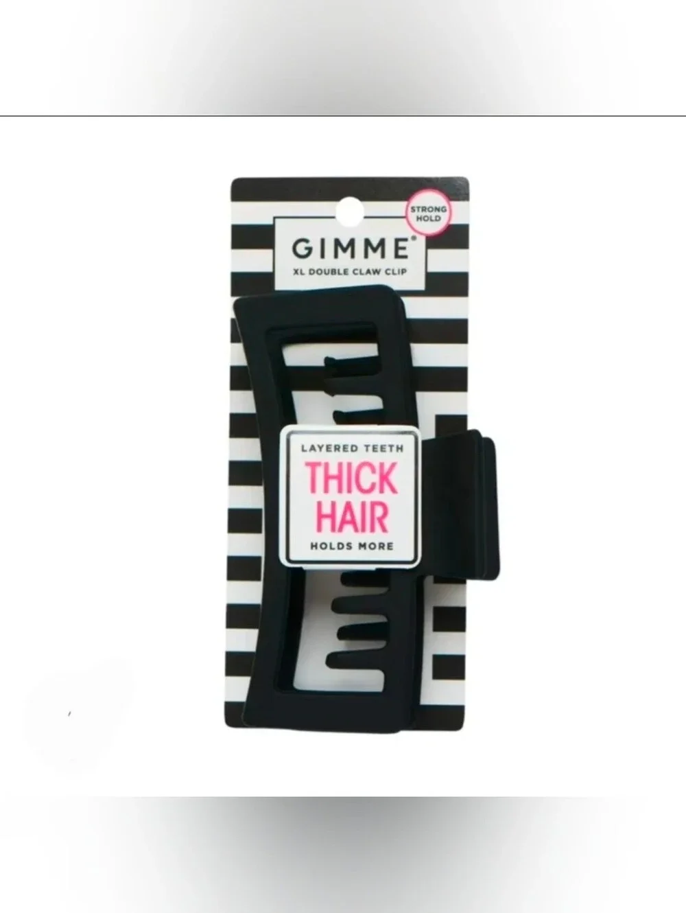 Gimme XL Double Claw Clip - Black BNIB